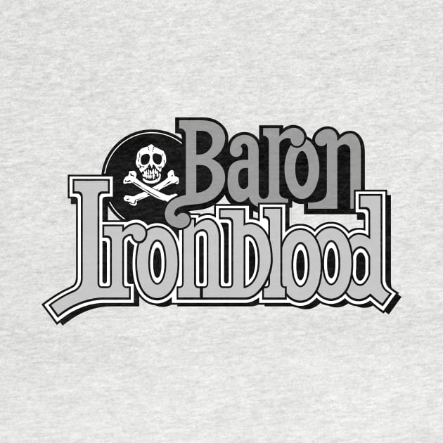 Baron Ironblood grey logo by JackCouvela